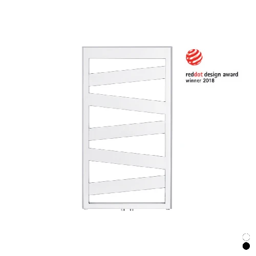 Termoarredo zehnder ribbon h. 965 bianco largh. cm 50