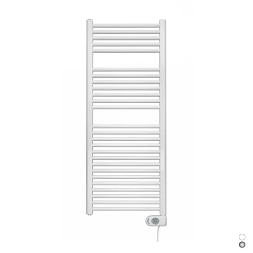 Termoarredo elettrico zehnder aura h. 1300 cromo largh. cm 50 w300
