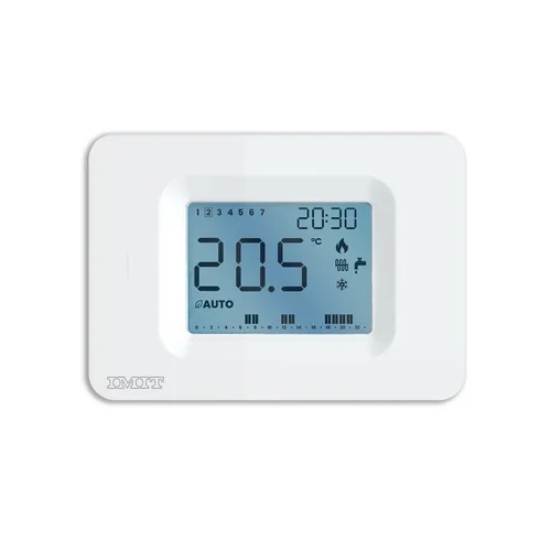 Cronotermostato settimanale orion week opentherm bianco