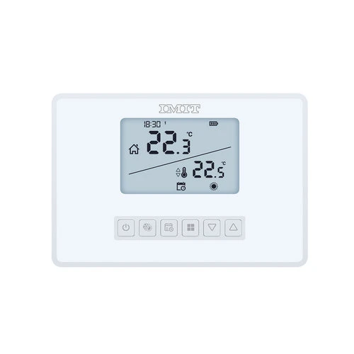 Cronotermostato settimanale silver cr-w bianco