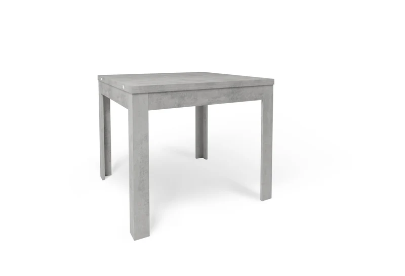 Tavolo Allungabile 90/180x90x75 cm Cemento e Cemento