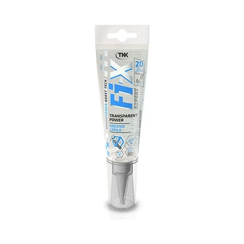 Adesivo sigillante fi-x transparent power 125 ml trasparente
