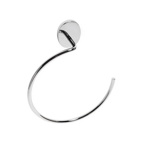 Porta asciugamani ad anello mod. bird cromo cm 20 x h.23 7 x 5