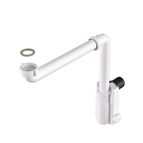 Sifone per lavabo murales salva spazio con ispezione 1 1/4 x 32/40
