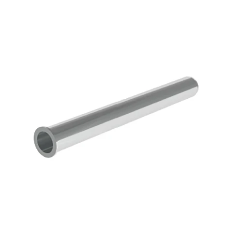 Tubo con cartella inox d. 32 x 250 mm