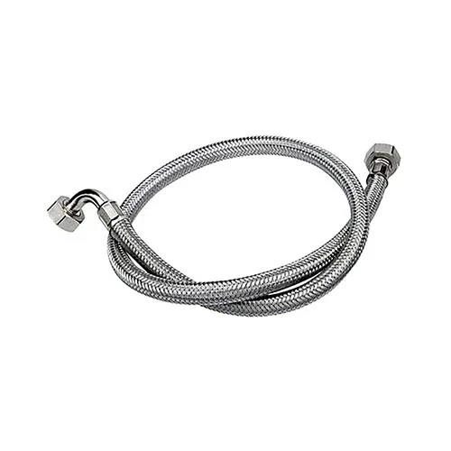 Tubo di carico inox gigante con curvetta cm 150