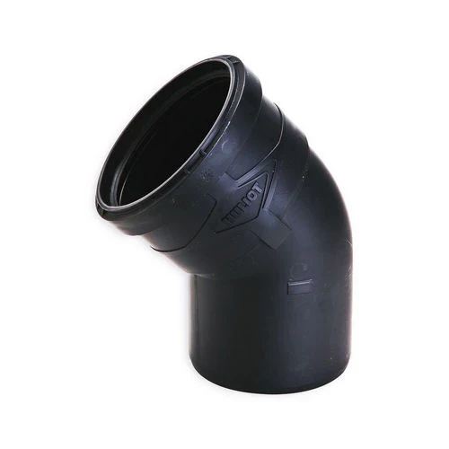 Curva in ppr black ultra silent dn 125 15