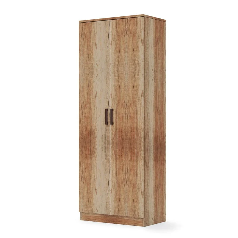 Scarpiera armadio 182x71x38 cm Gabriella noce country