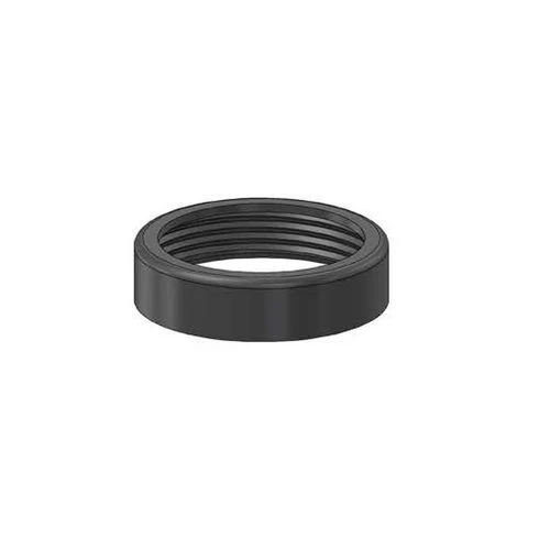 Ghiera liscia in ottone d. 1 1/4 d. 43 nero opaco