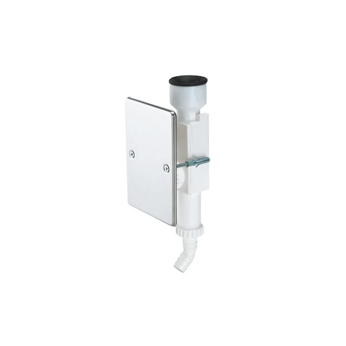 Sifone scarico condensa ad incasso piastra inox 1 x 46