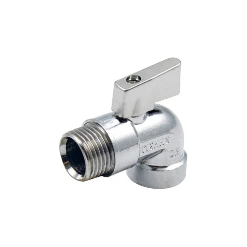 Minivalvola sfera curva mf con leva 1/2 dn pn