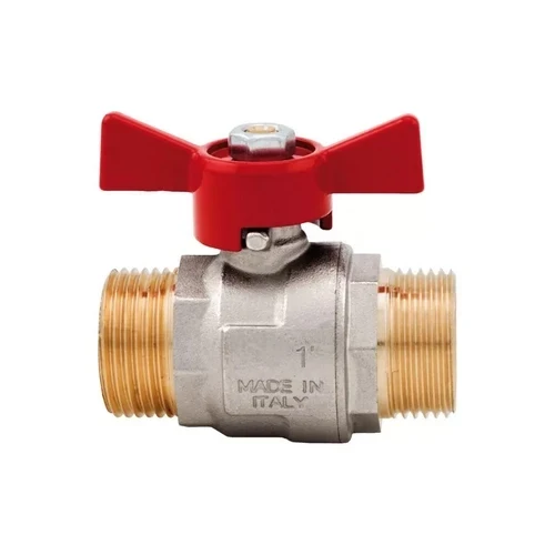 Valvola a sfera passaggio totale con farfalla mm 3/4 dn 20 40bar/580psi