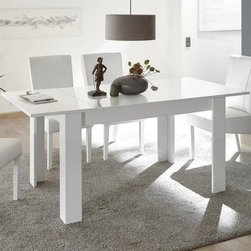 Tavolo allungabile 137/185x90x79 cm July bianco
