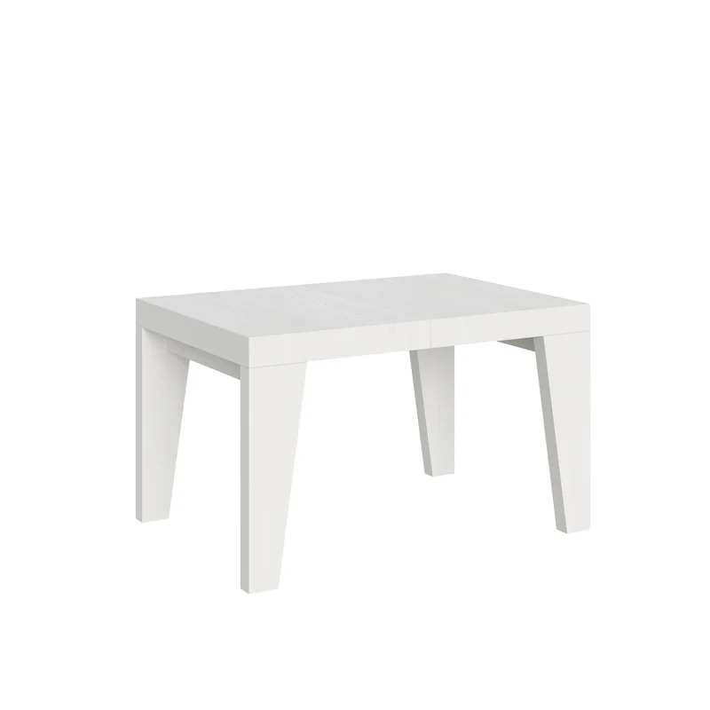 Tavolo Allungabile 120/380x90 cm Naxy Bianco Frassino