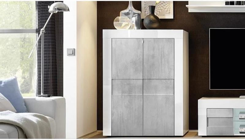 Mobile Contenitore 92x42 x125 cm 2 ante July