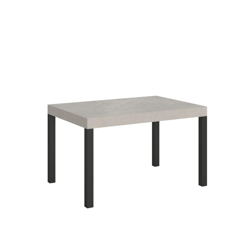 Tavolo Allungabile 120/380x90 cm Everyday Premium Cashmere Gambe Antracite
