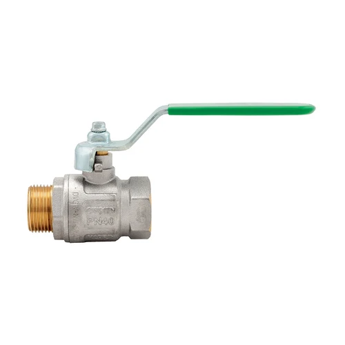 Valvola a sfera ideal dvgw mf con leva piatta passaggio totale 1 dn 25 40 bar / 580 psi