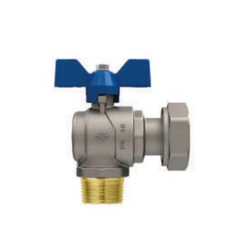 Valvola a sfera con farfalla a squadra evolution maschio dado girevole 3/4 x 1 dn 20 pn 40
