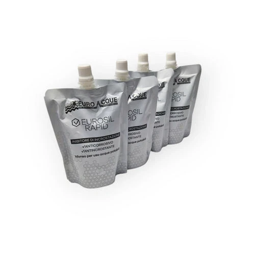 Kit 4pz ricarica eurosil rapid 250 gr