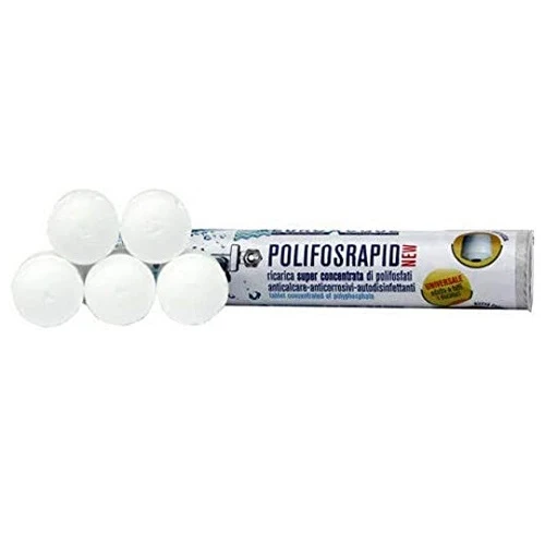 5 pz cartucce polifosfato polifosrapid diam. 35 x l. 40 mm
