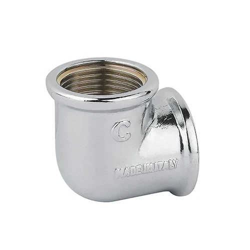 Gomito ff ottone cromo 1