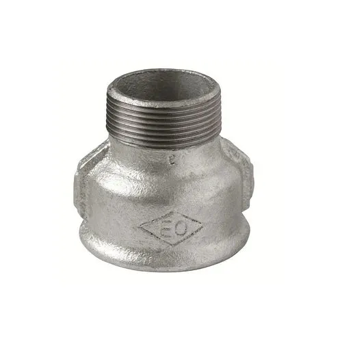 Manicotto di riduzione mf zincato 1 1/2 x 1