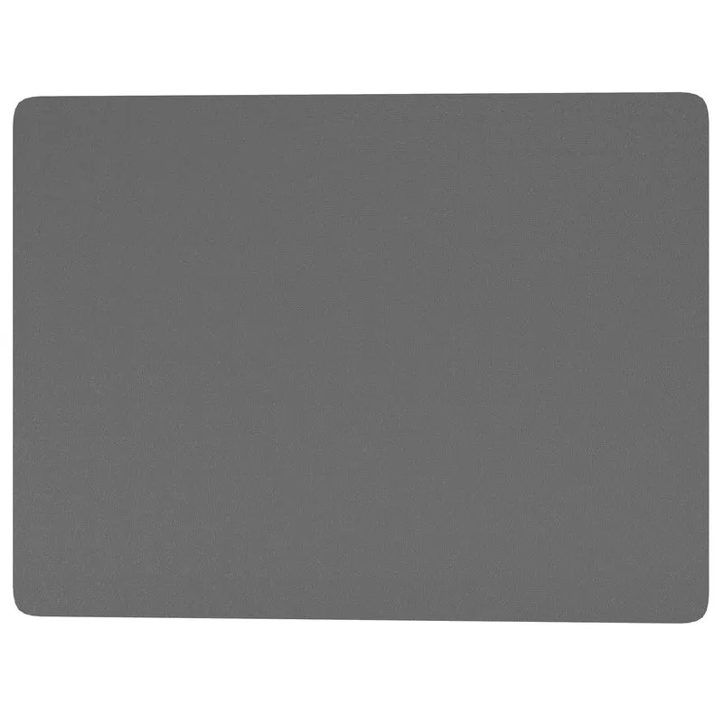 Tappetino per Sedia Ufficio Salvapavimento 120x90 cm in Plastica Nera Trasparente