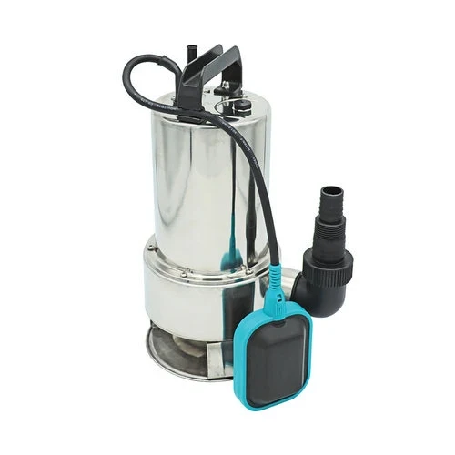 Elettropompa sommersa in acciaio per acque sporche 750 watt