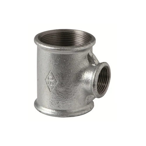 Tee ridotta zincata 1 x 1 x 1/2