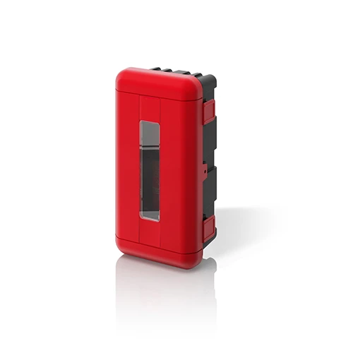 Cassetta portaestintore per autocarri mm 620x335x240