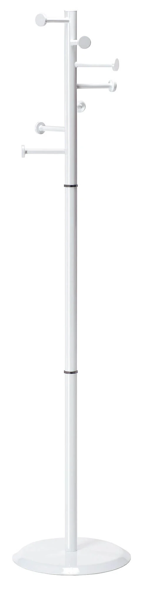 Appendiabiti da Terra Ø40x182 cm in Metallo Fumer Benny Bianco