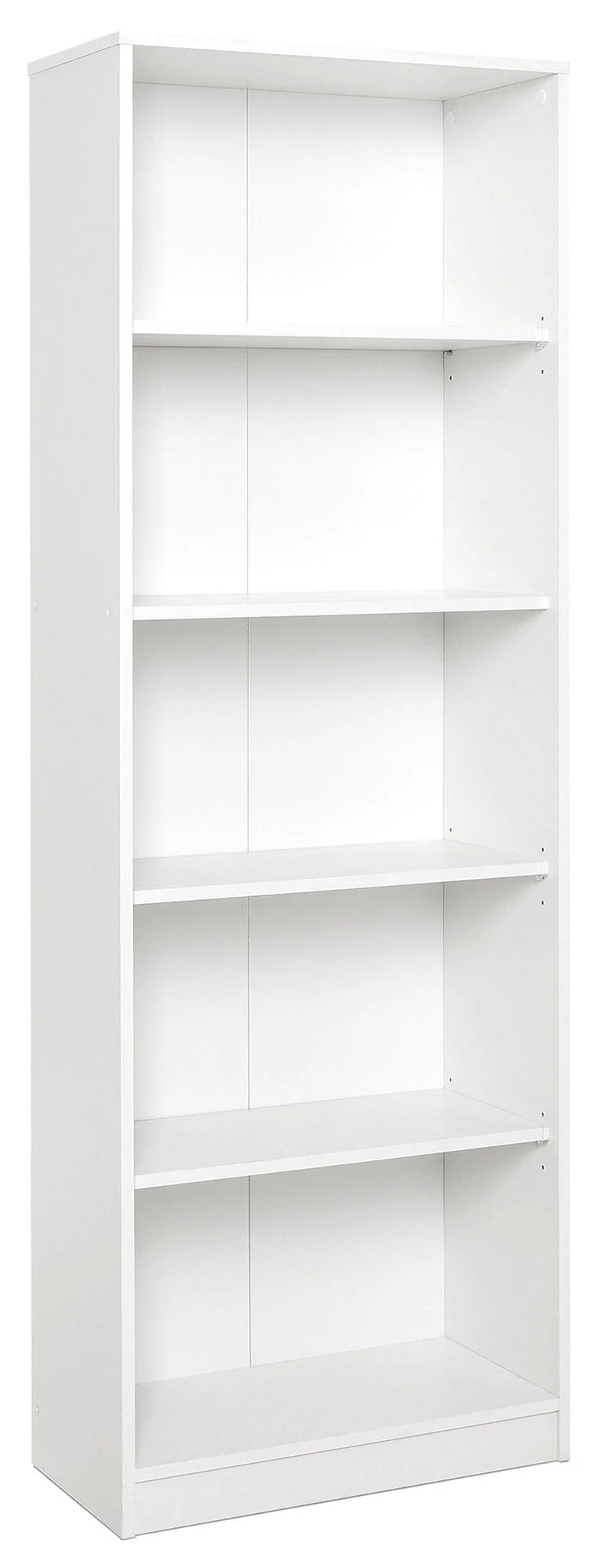Mobile Libreria 5 Ripiani in Truciolato Fumer Penny Bianco