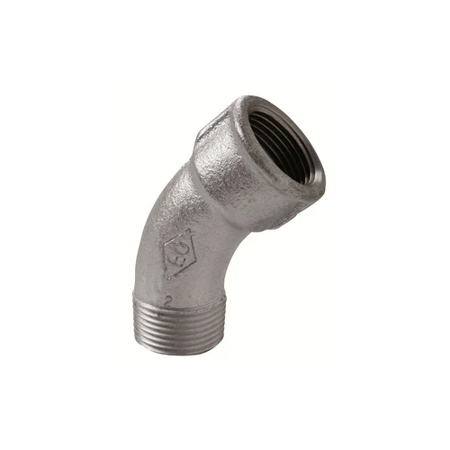 Curva lunga mf 45 zincata 1/2