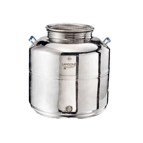 Contenitore acciaio inox per uso alimenti sansone lt. 30