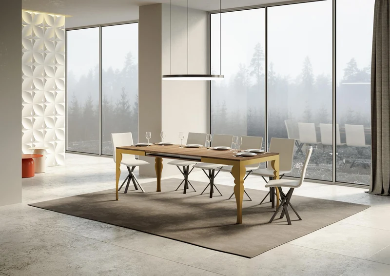 Tavolo Allungabile 120-224x90x80 cm Paxon Evolution Quercia Naturale