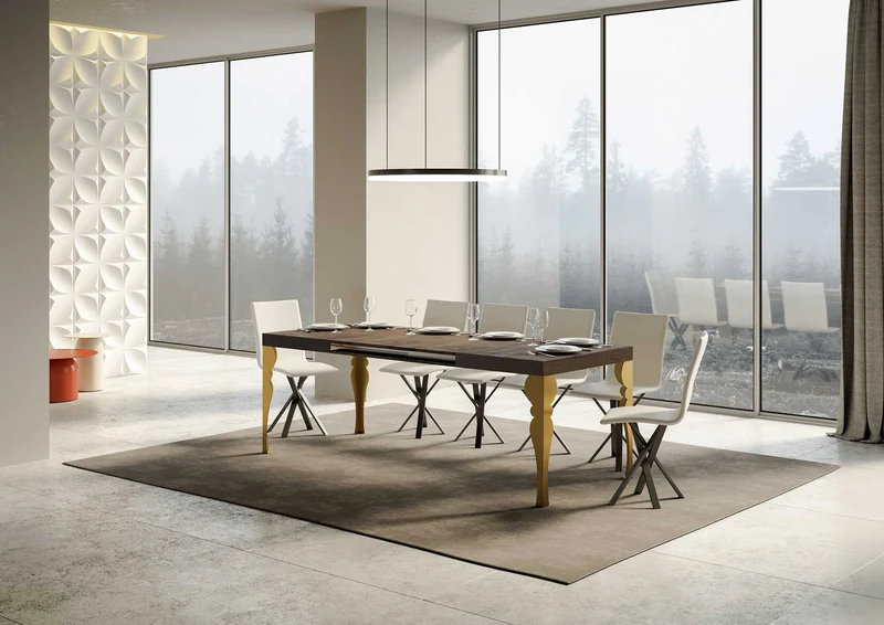 Tavolo Allungabile 130-234x90x77 cm Paxon Noce