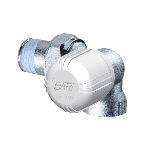 Valvola termostatizzabile a squadra sx ferro 3/8