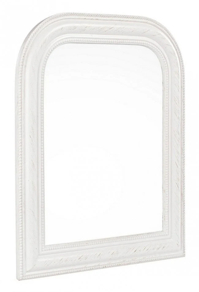 Specchio Miro con Cornice Bianco 50x60 in Legno