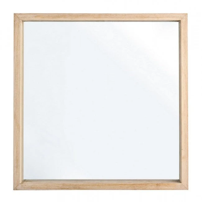 Specchio con Cornice Tiziano 2435 Quadrato 52x52 in Legno