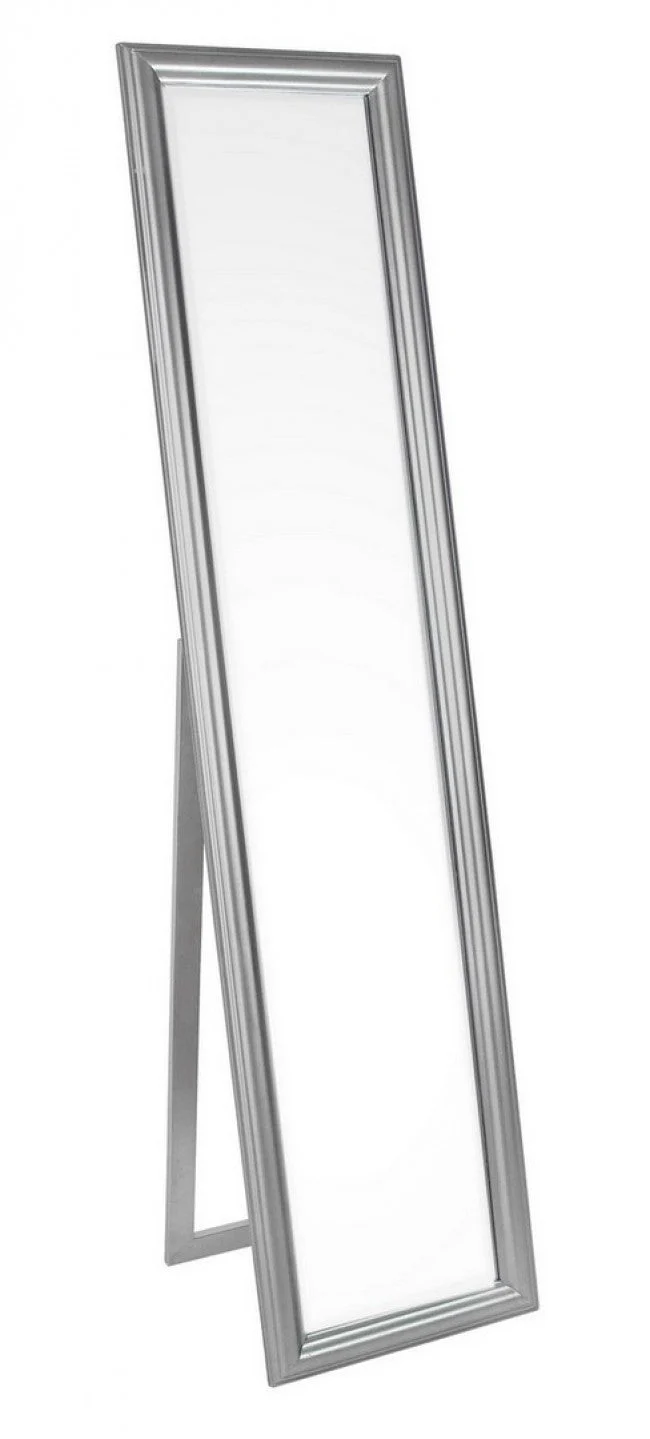 Specchio Sanzio con Cornice Argento 40x170 in Legno