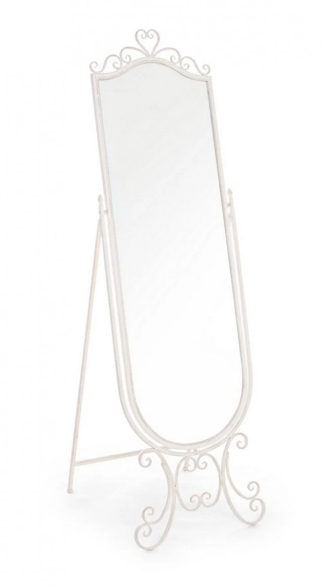 Specchio Emily Stand Pieghevole in Metallo
