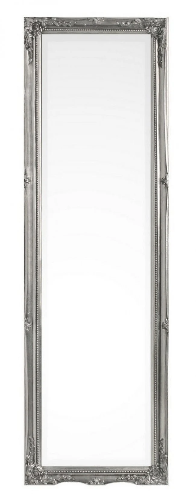 Specchio Miro con Cornice Argento 36x126 in Legno