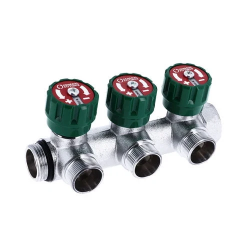 Collettore 90 fasato con vitone e dischetto 24x19 1 2 vie 24x19