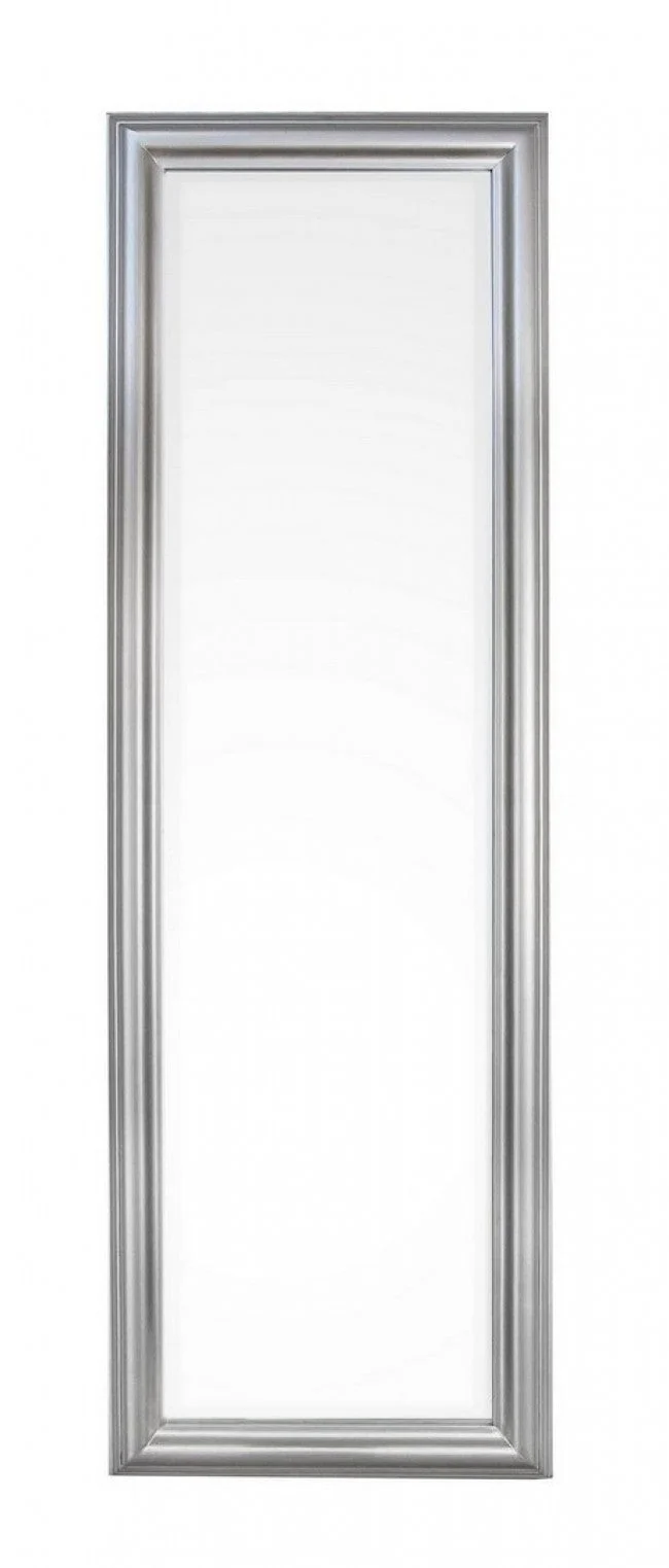 Specchio Sanzio con Cornice Argento 42x132 in Legno