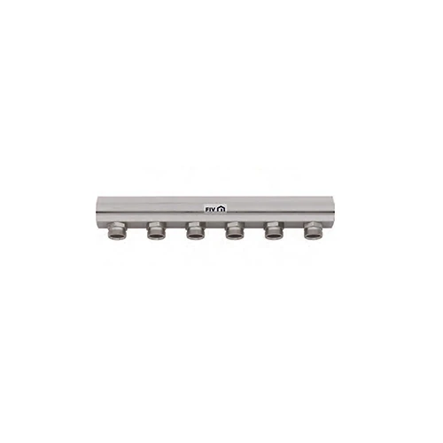 Collettore di distribuzione 1 derivazione 24x19 int. 50 1 x 11 vie l. 564 mm