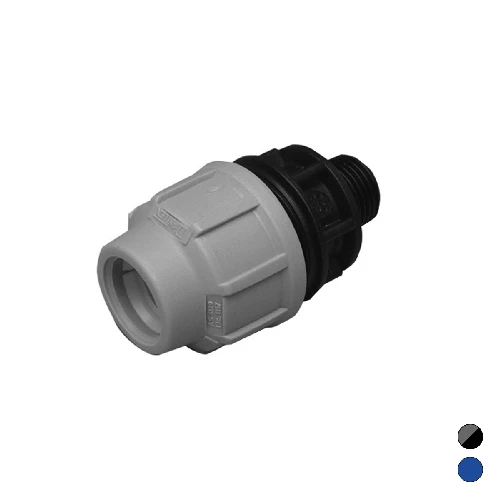 Raccordo maschio ikaro per polietilene 1 x 32 -f-brico