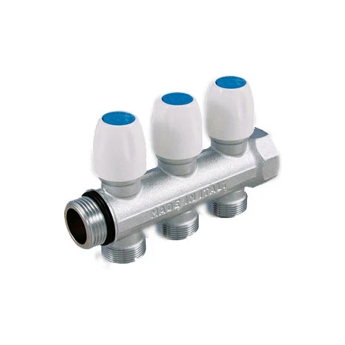 Collettore con rubinetto d arresto maxima verti 3/4 5 vie 24x19fil d.18