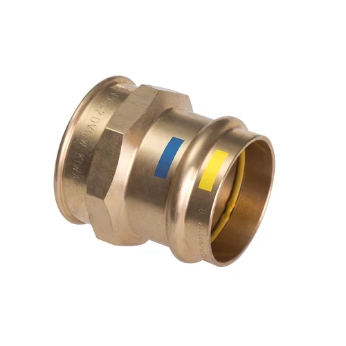 Manicotto f filetto f a pressare acqua/gas b one diam 22 x 1