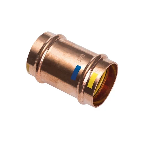 Manicotto con battuta ff a pressare acqua/gas b one diam. 28