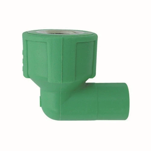 Gomito femmina filettato in polipropilene 1/2 x diam. 20 m.